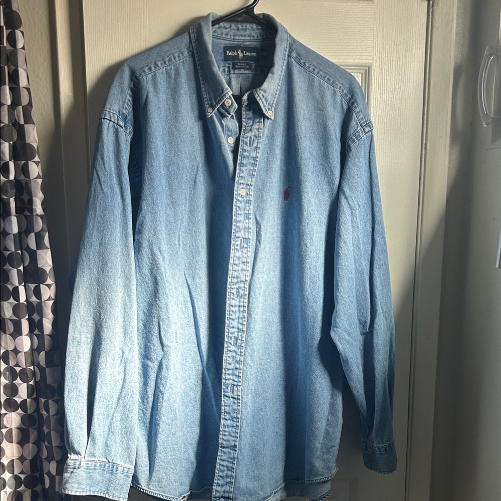 Ralph Lauren Light Blue Denim Shirt